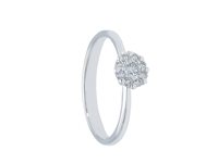 Anello Babila Milano Donna For You in Oro bianco Diamante 0.11 Ct 262542BB - 262542BB